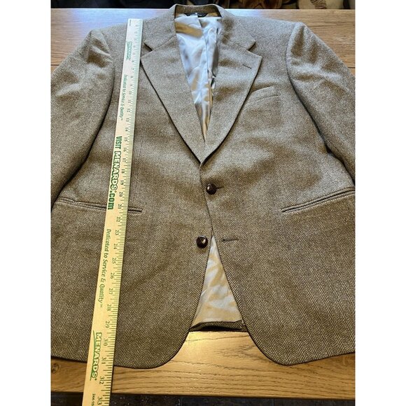 Polo University Club Ralph Lauren Blazer Mens Wool USA Professor‎ Patches Size - Picture 9 of 16